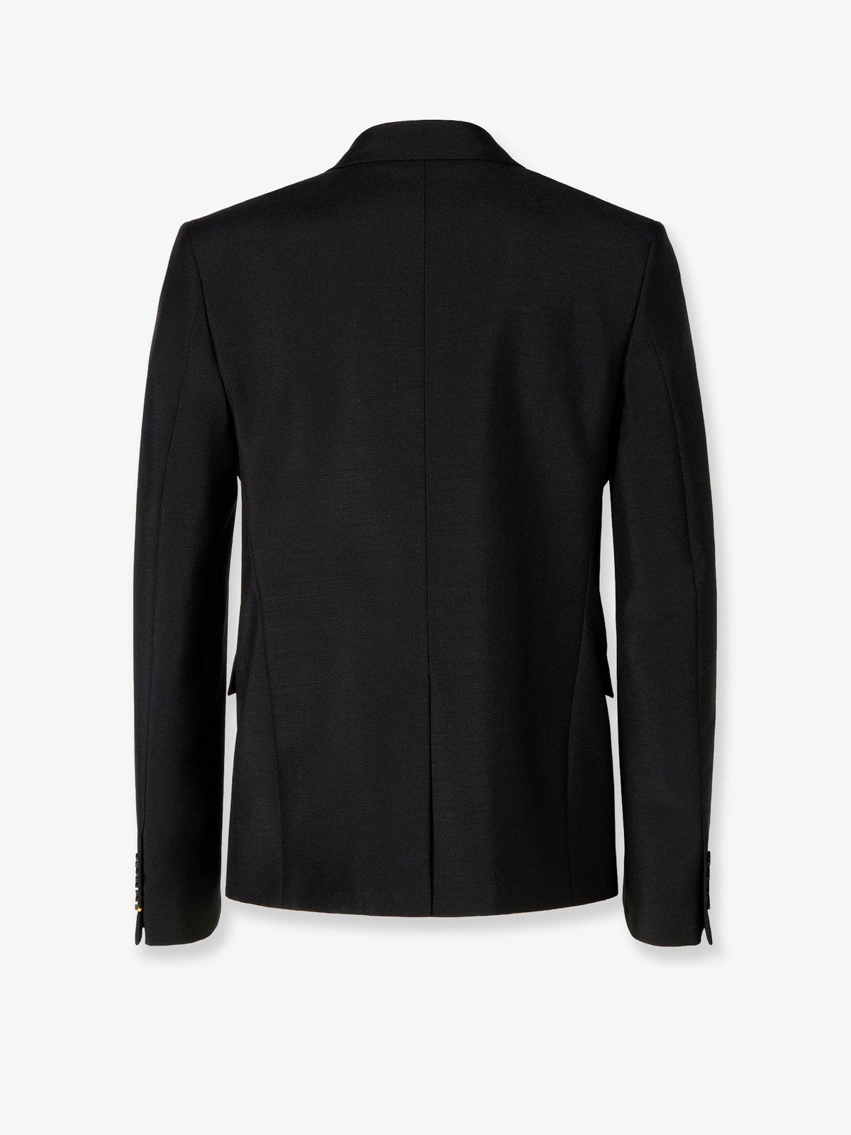 Fendi Slim Fit kid mohair blazer - Nero