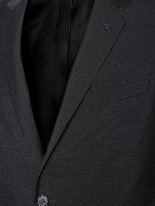 Fendi Slim Fit kid mohair blazer - Nero