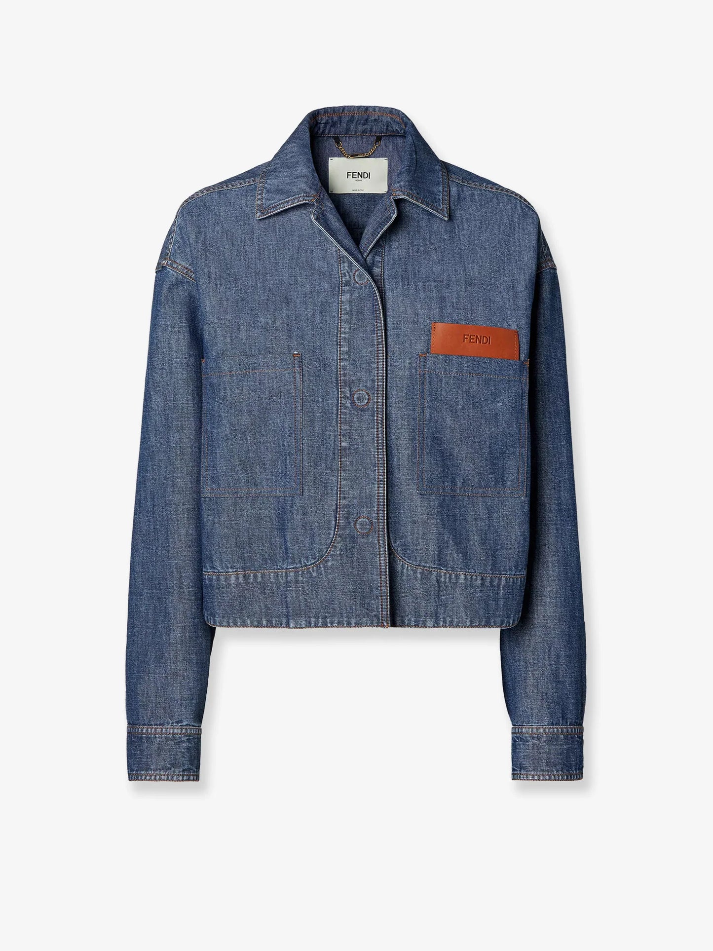 Fendi Chambray Denim Jacket