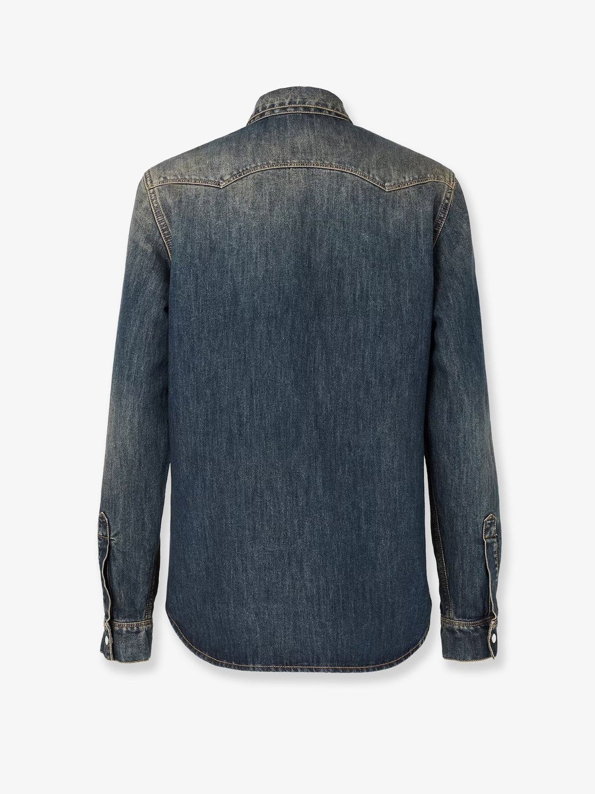 Fendi Washed-out denim shirt - Mediumwashblue