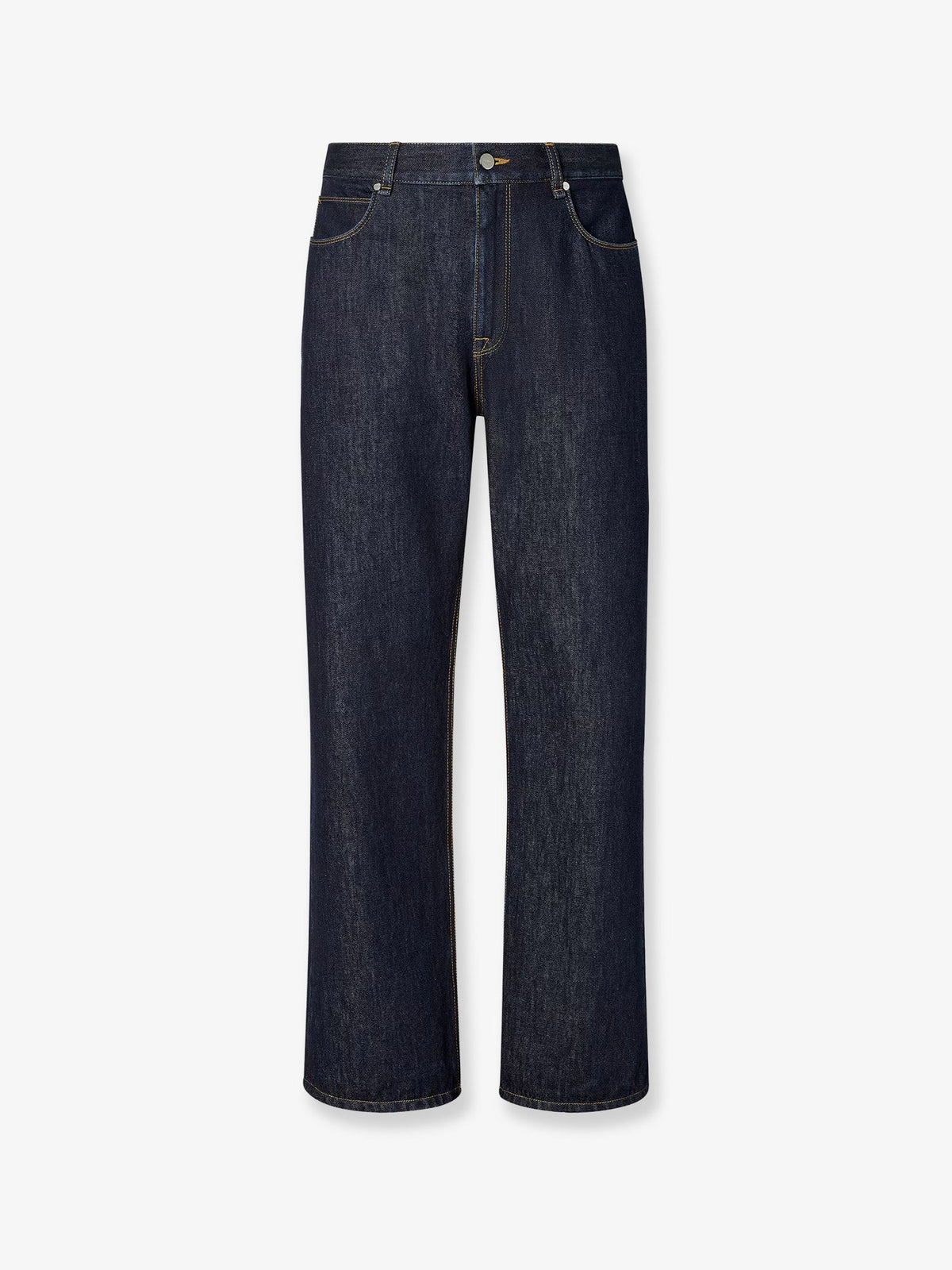 Fendi Denim Regular Blu Washed Jeans