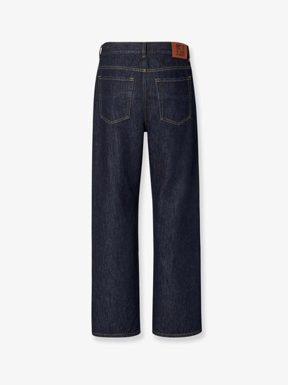 FENDI - Denim Regular Blu Washed Jeans