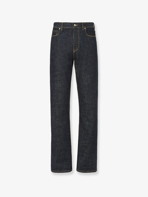 Fendi Selvedge Slim five pockets jeans - Navy