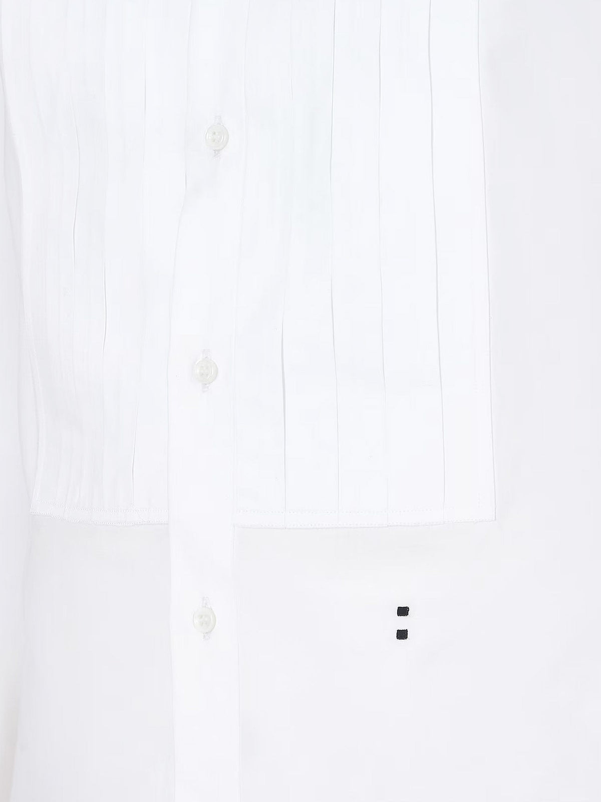 Fendi Slim Fit poplin shirt - Bianco