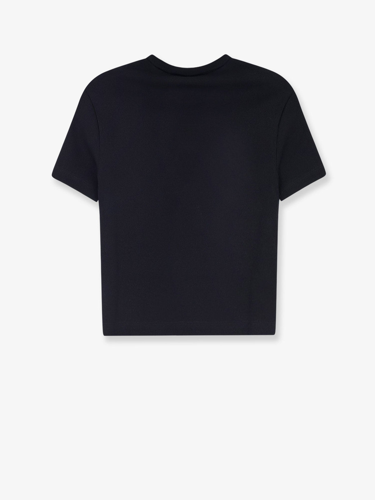Fendi Cropped stretch cotton t-shirt - Black