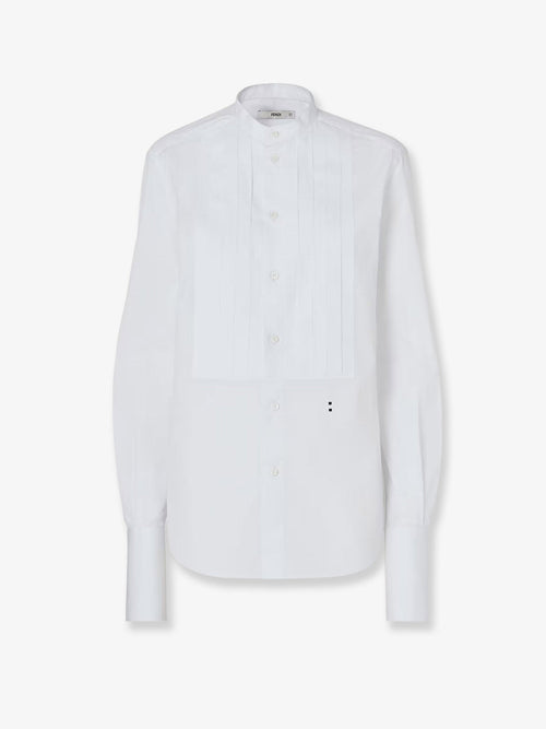 Fendi White popeline shirt - Bianco