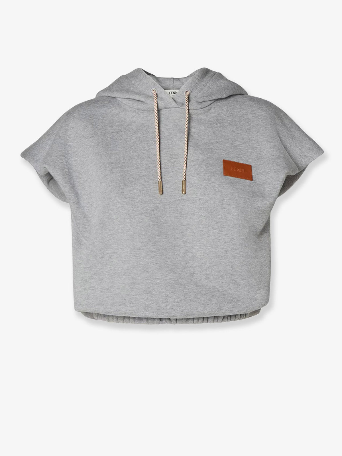 Fendi Fendi Essntia cotton jersey sweatshirt - Grey Melange