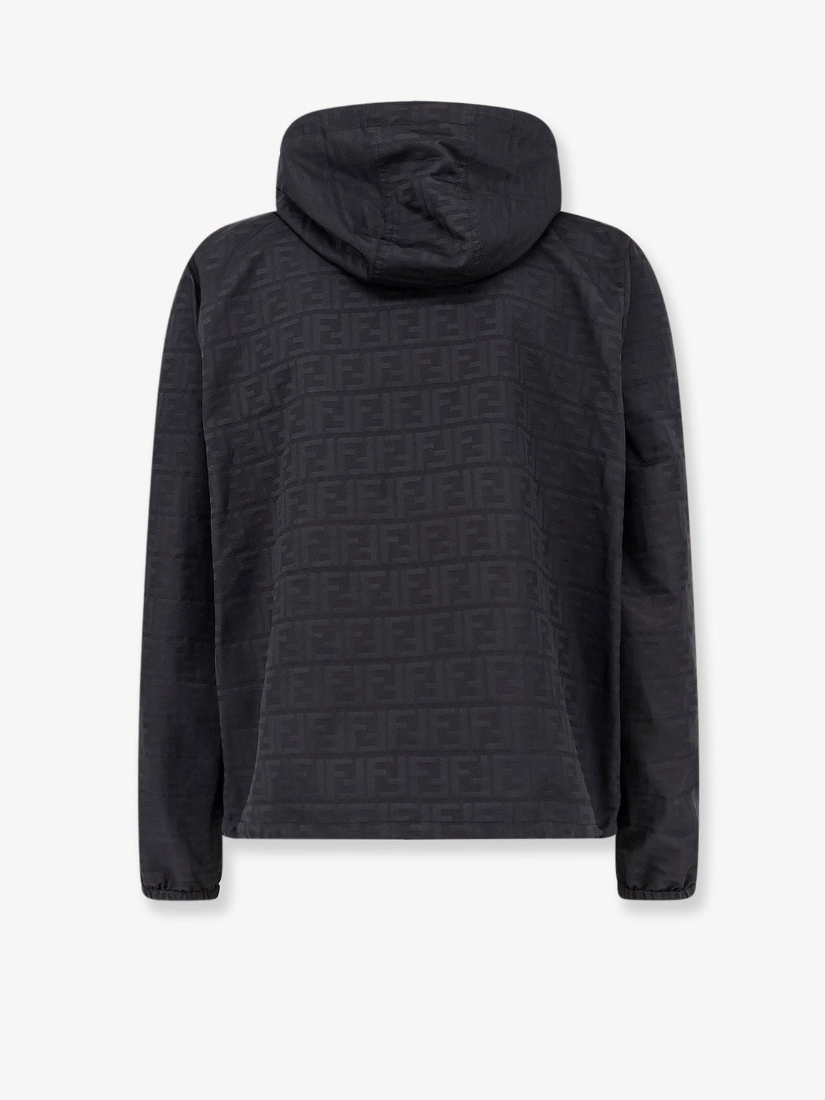 Fendi FF Zucca Jacquard nylon jacket - Nero