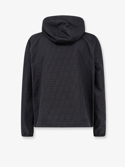 Fendi FF Zucca Jacquard nylon jacket - Nero