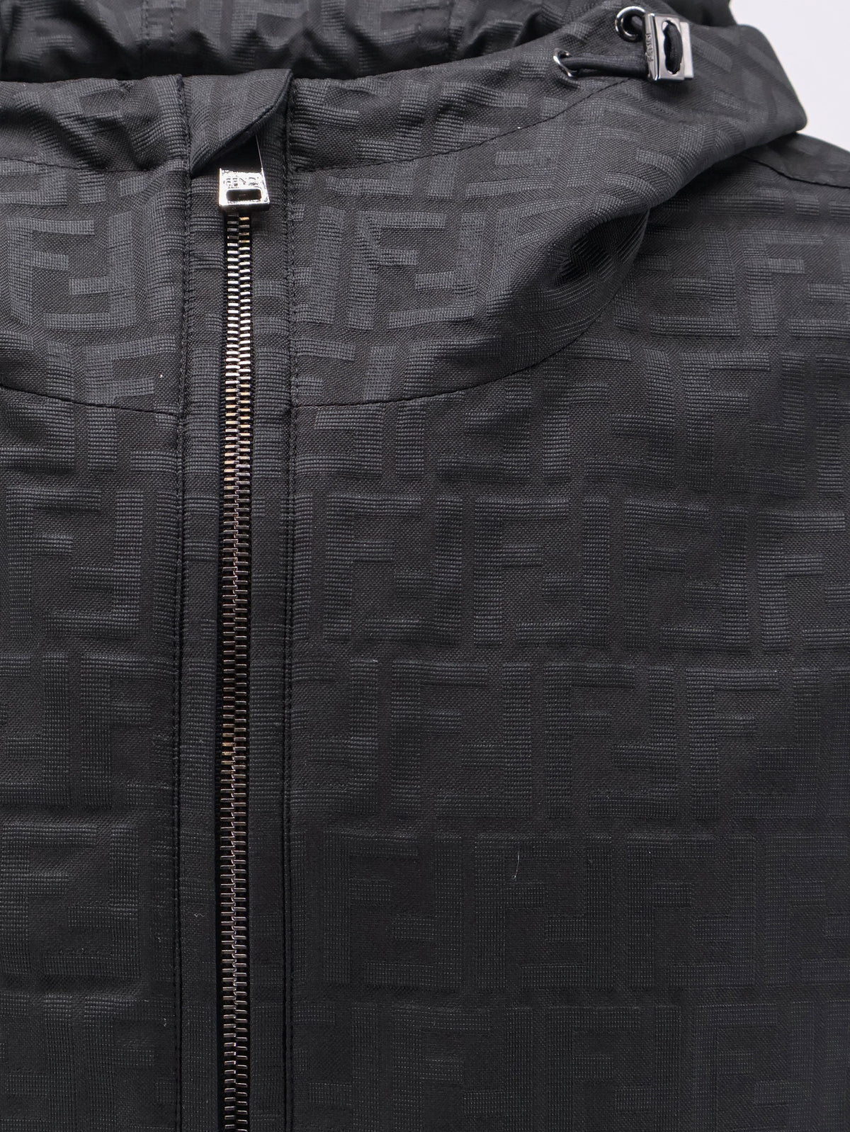 Fendi FF Zucca Jacquard nylon jacket - Nero