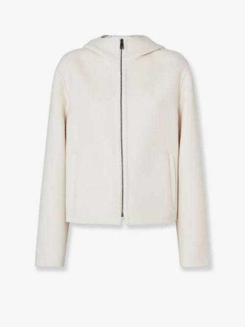 Fendi FF Zucca Wool Jacket - Avorio