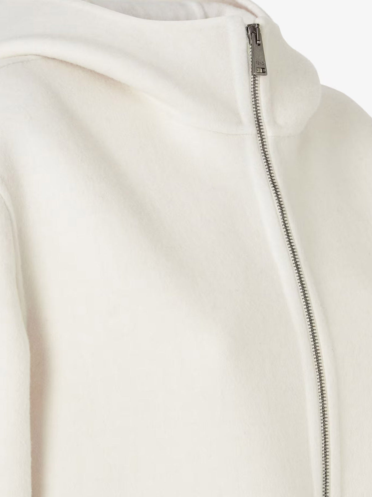 Fendi FF Zucca Wool Jacket - Avorio