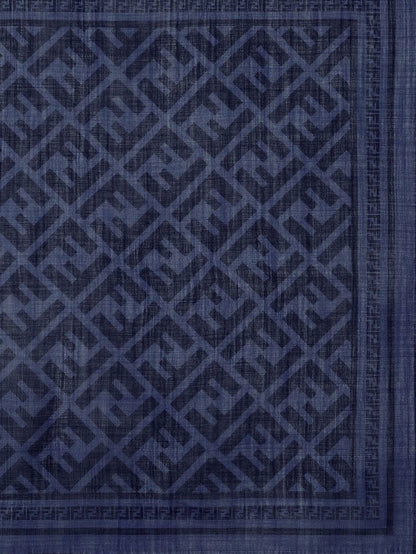 Fendi Wool and silk scarf - Abisso