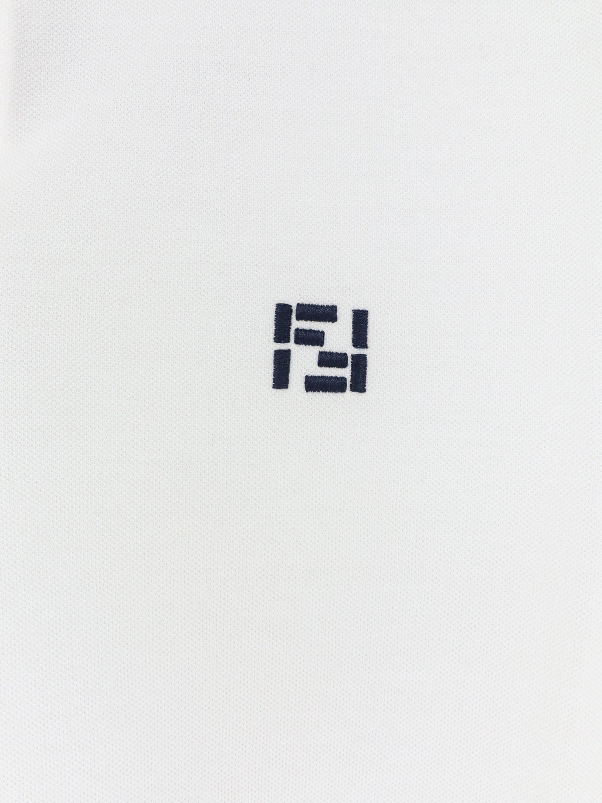 Fendi Cotton polo shirt - Bianco