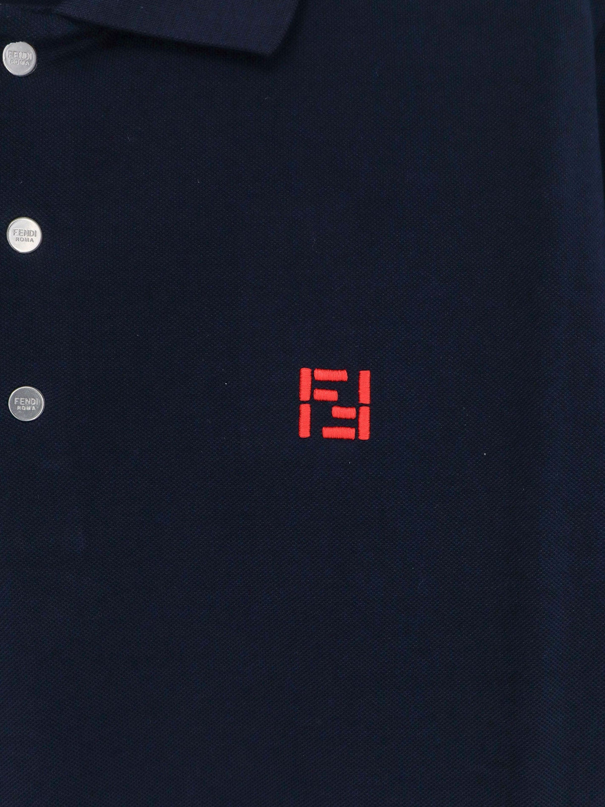 Fendi Cotton polo shirt - Navy