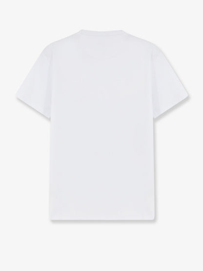 Fendi Slim Fit cotton t-shirt - Bianco