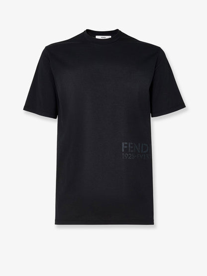 Fendi Cotton T-shirt - Nerogrigio