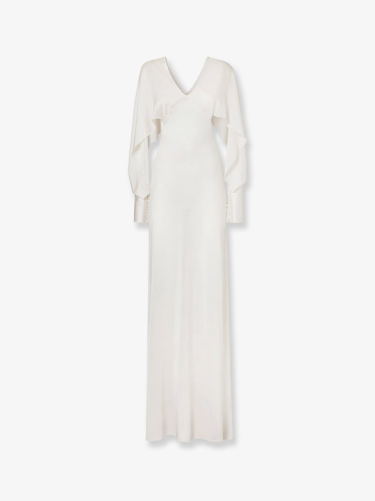Fendi Silk yarn long dress - Ivory