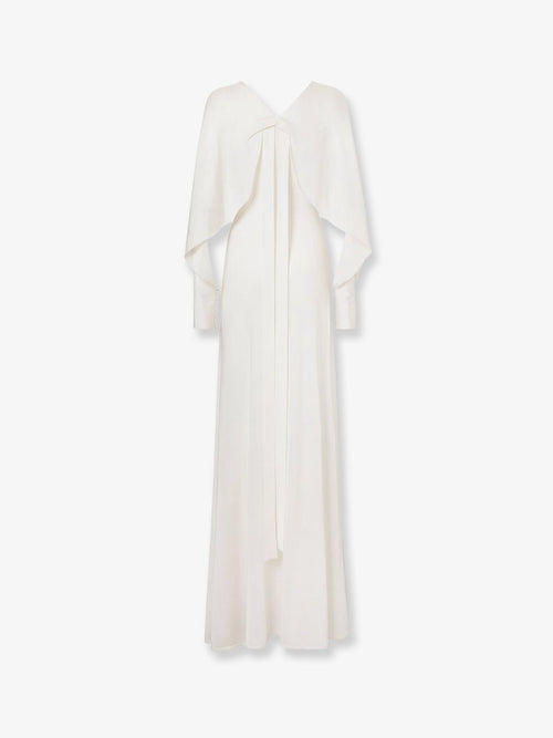 Fendi Silk yarn long dress - Ivory