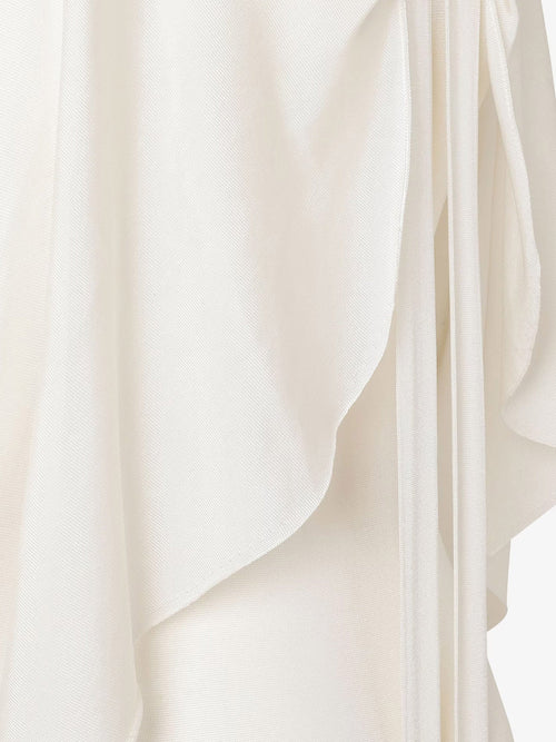 Fendi Silk yarn long dress - Ivory