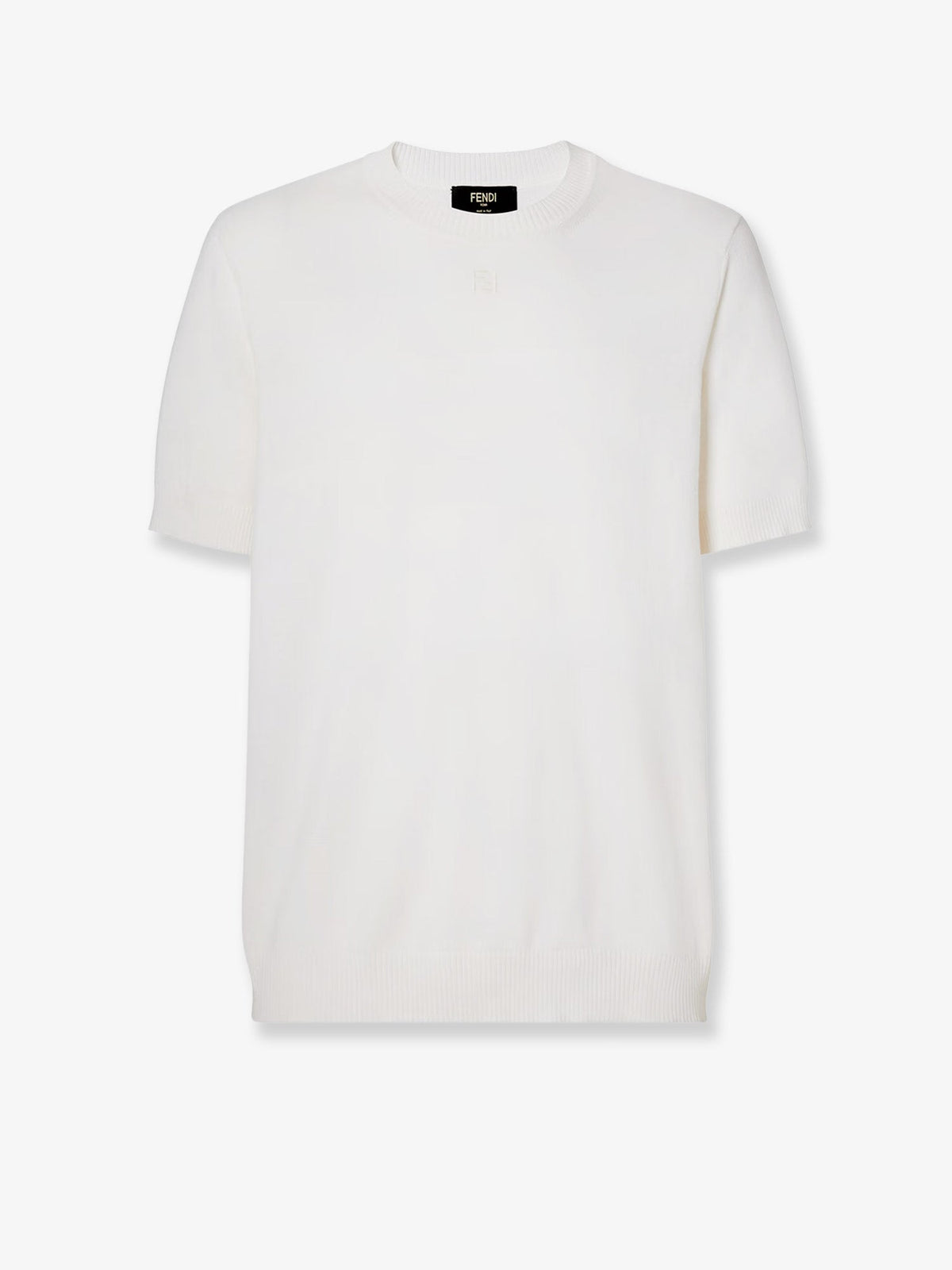 Fendi Cotton and cashmere sweater - Bianco