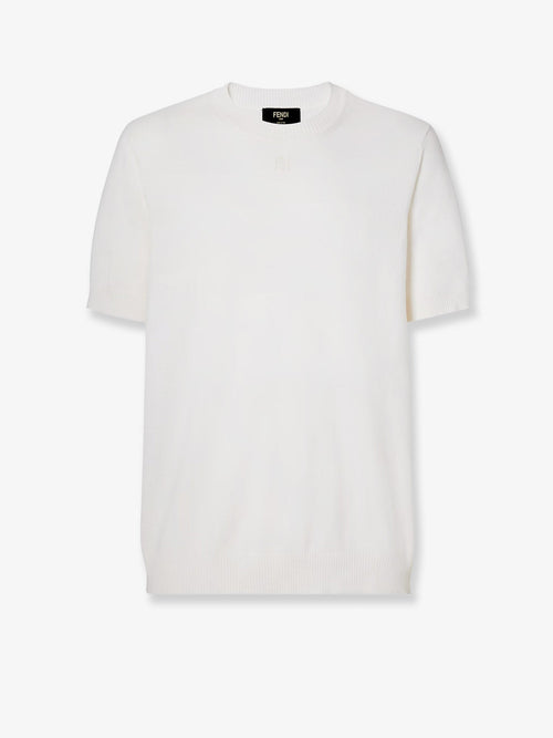 Fendi Cotton and cashmere sweater - Bianco