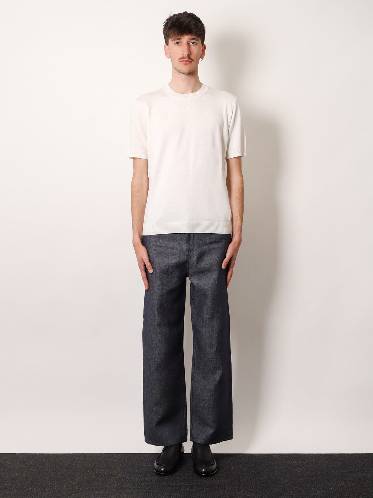 Fendi Cotton and cashmere sweater - Bianco