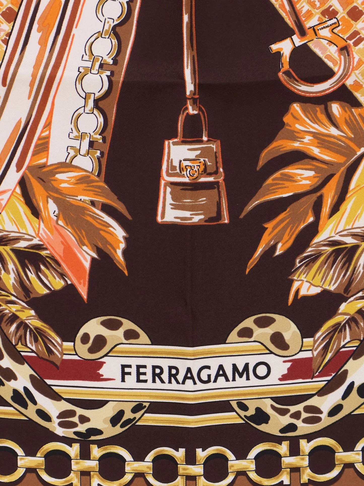 FERRAGAMO - Felindra silk foulard