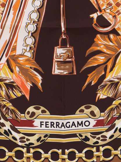 FERRAGAMO - Felindra silk foulard