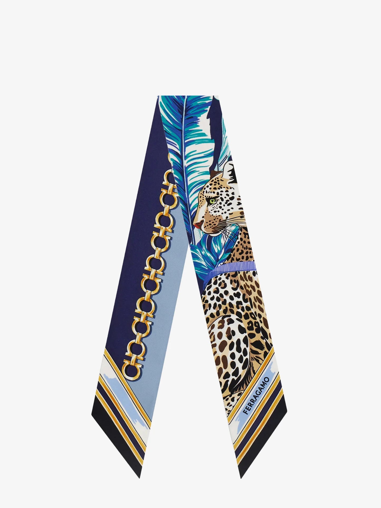 FERRAGAMO - Felindra silk bandeau