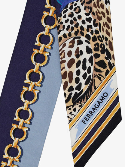 FERRAGAMO - Felindra silk bandeau