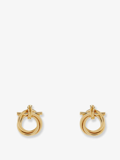 Ferragamo Brass Earrings