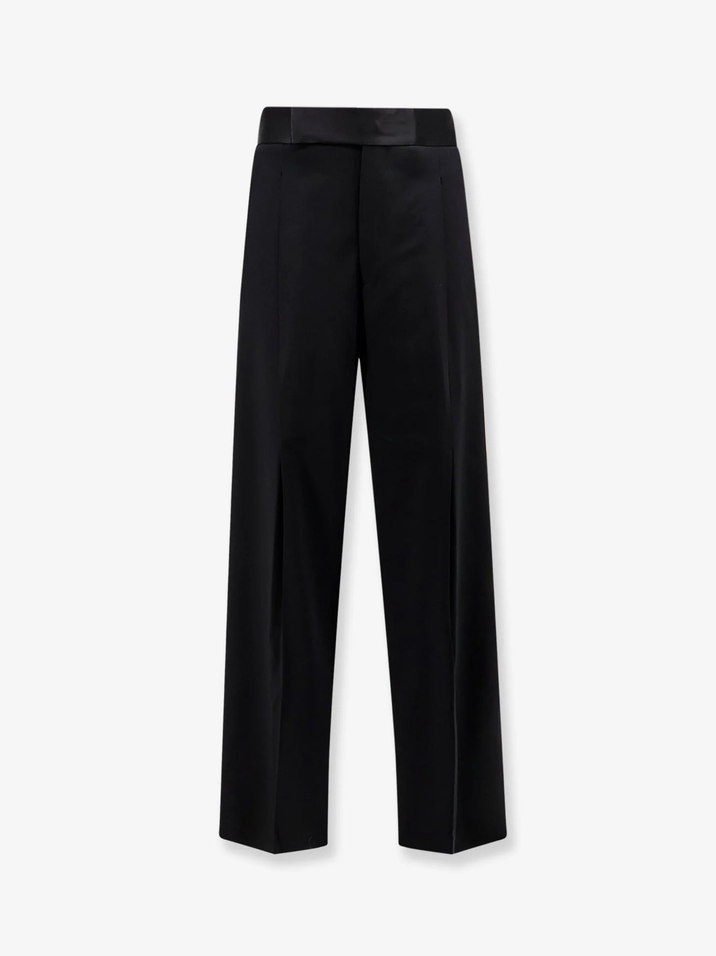 GIORGIO ARMANI - Black Tailored wool trousers