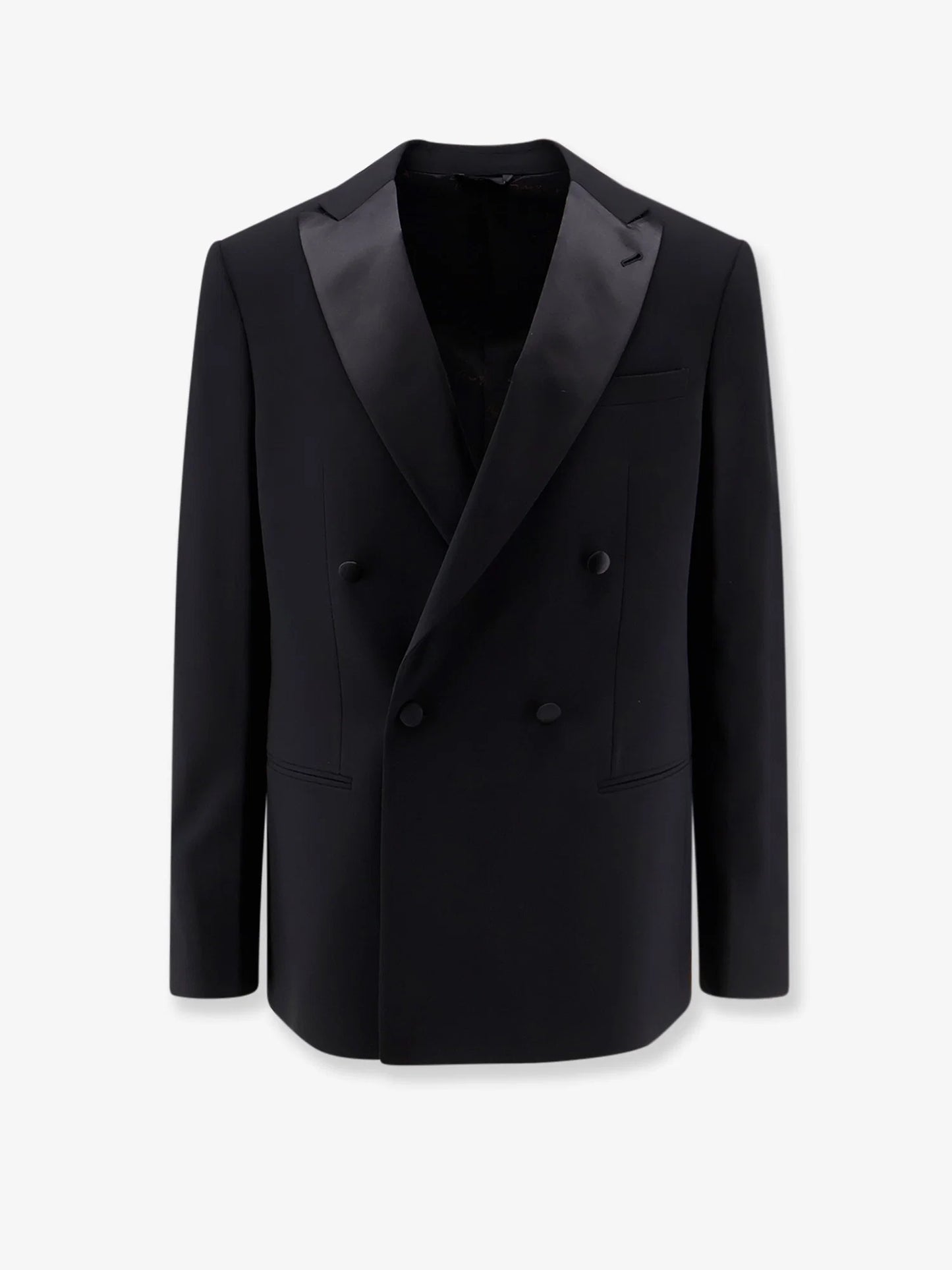 GIORGIO ARMANI - Soho virgin wool tuxedo blazer