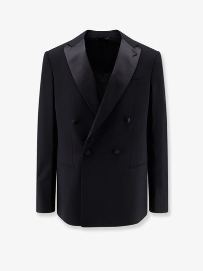 GIORGIO ARMANI - Soho virgin wool tuxedo blazer