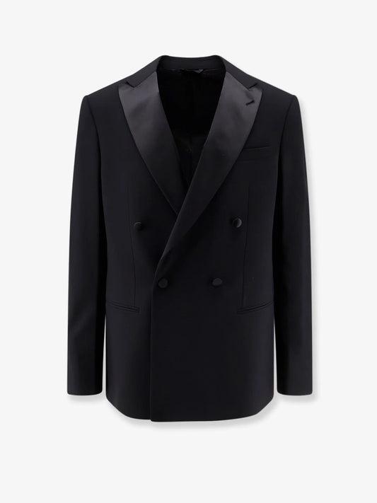 GIORGIO ARMANI - Soho virgin wool tuxedo blazer