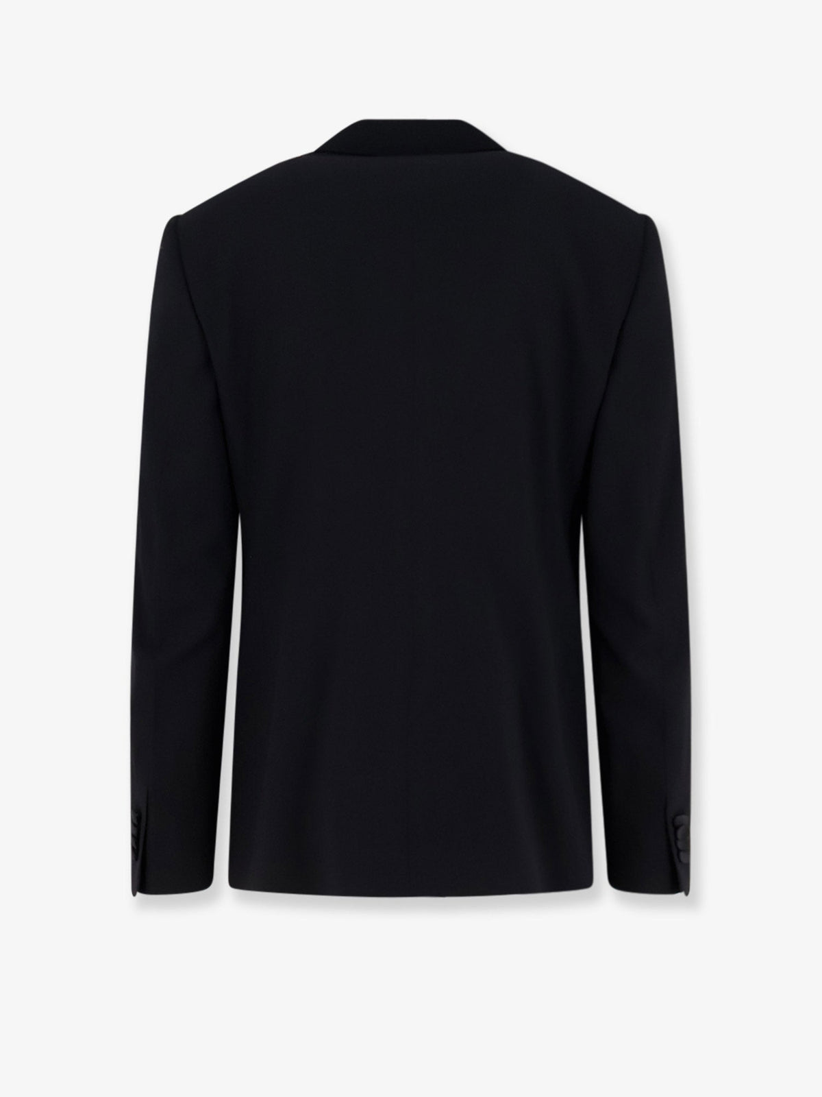 Giorgio Armani Soho virgin wool tuxedo blazer - Black