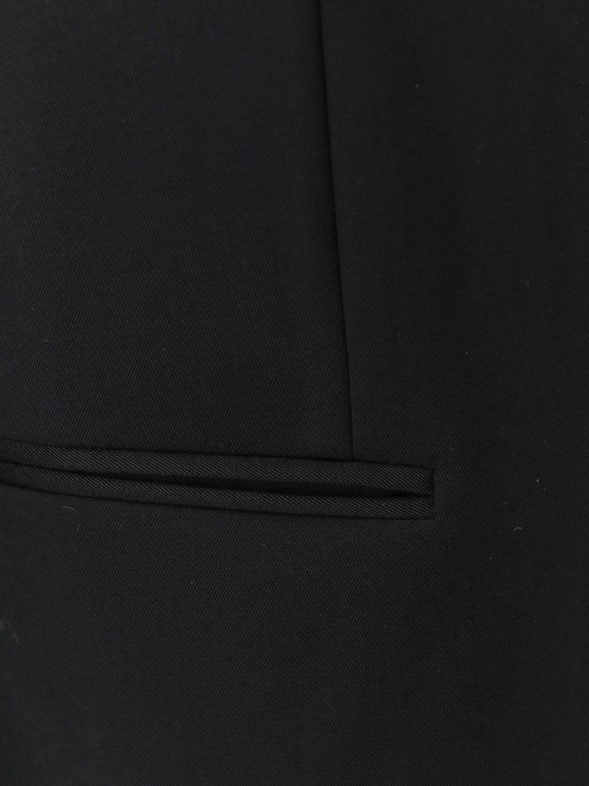 Giorgio Armani Soho line Super 160s virgin wool suit - Black