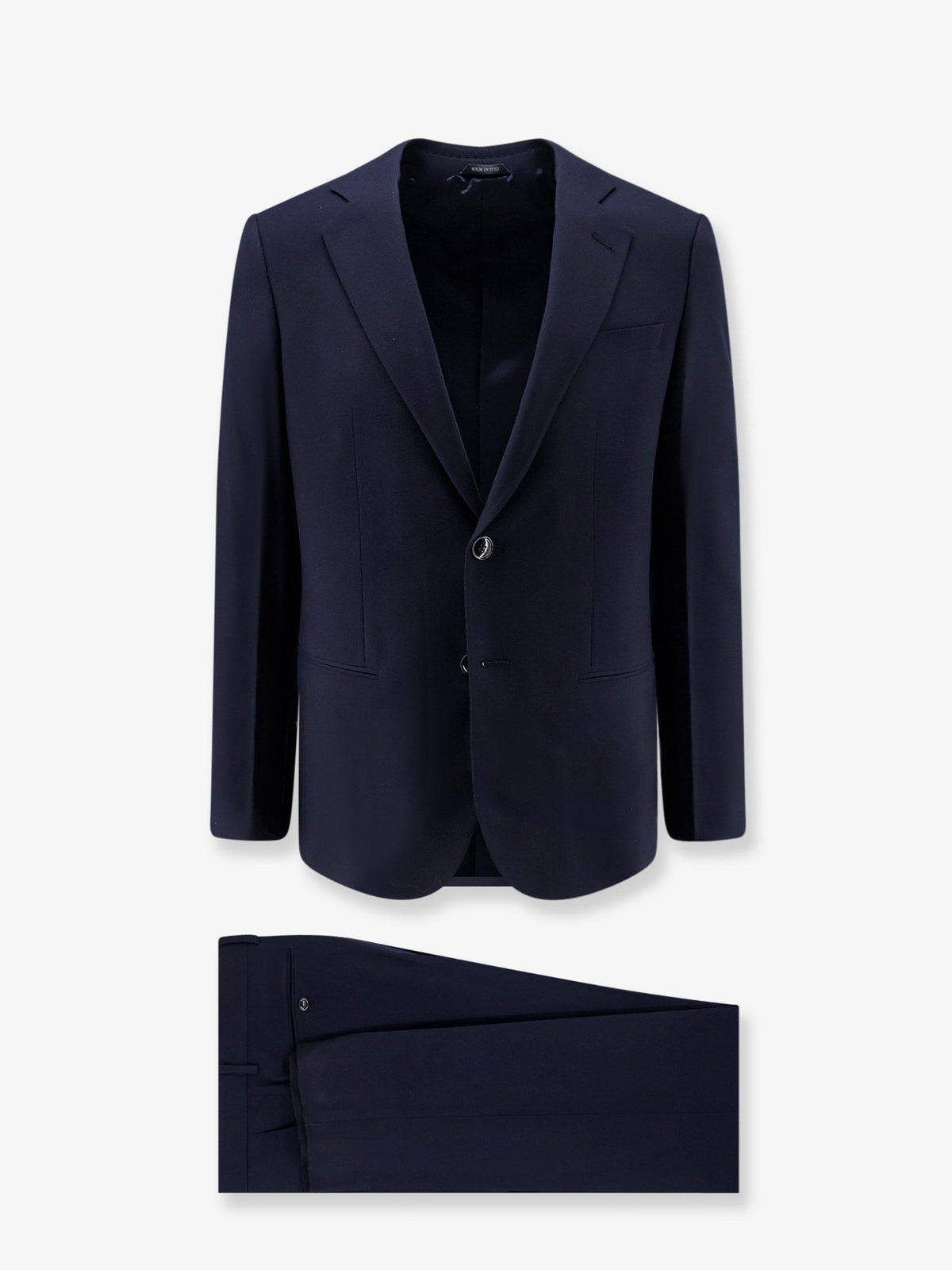 Giorgio Armani Soho Line Super 160's virgin wool suit - Blue