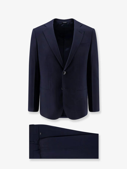 GIORGIO ARMANI - Soho Line Super 160's virgin wool suit
