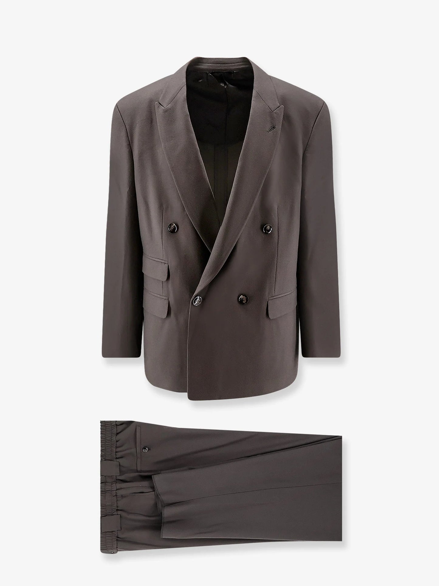 GIORGIO ARMANI - Oversized fluid virgin wool suit