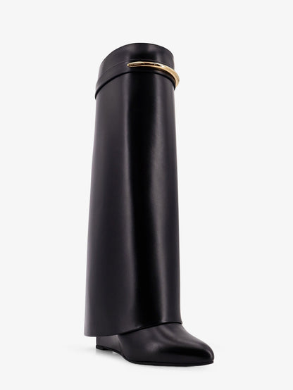 Givenchy Shark leather boots - Black