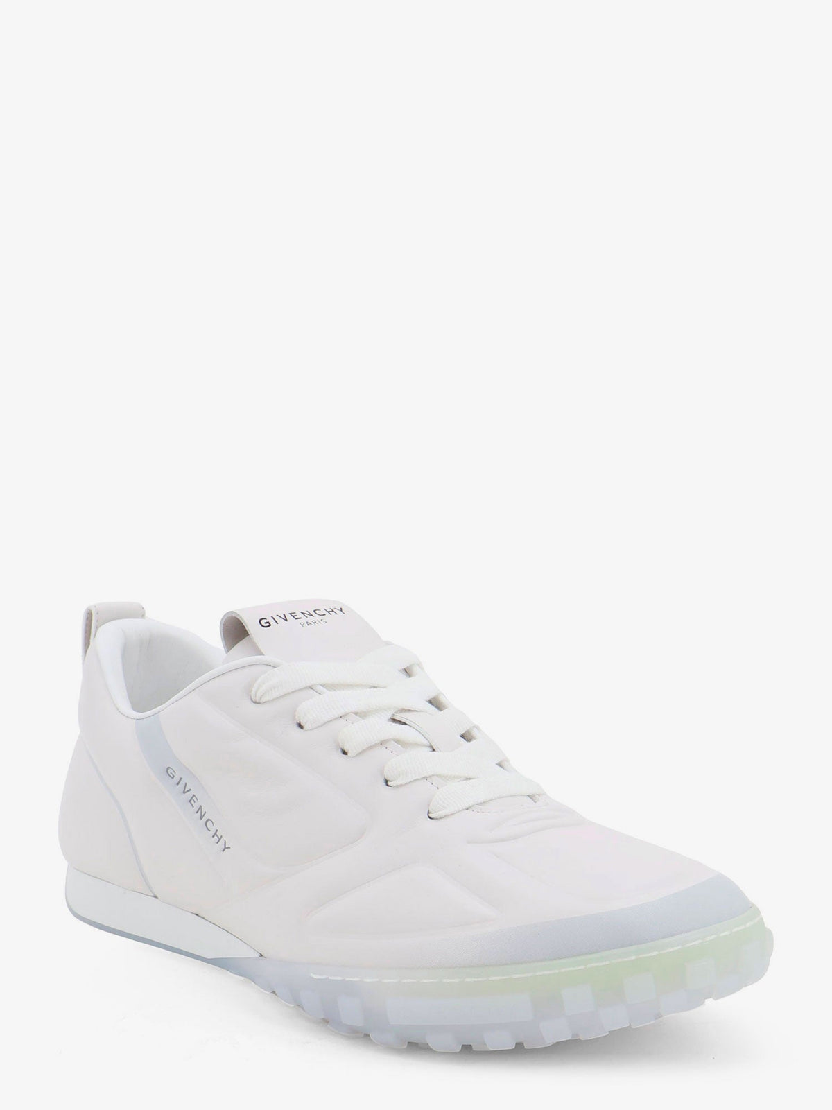 Givenchy New Glide leather sneakers - Whitegrey
