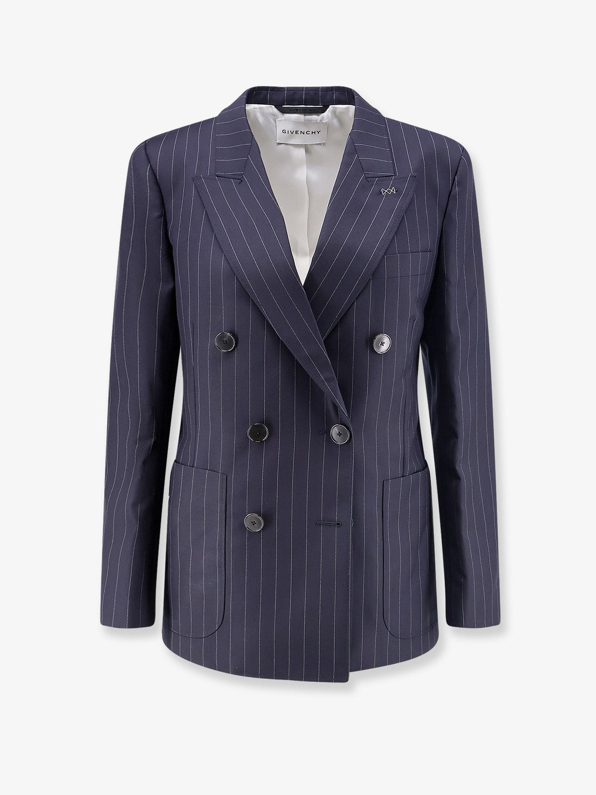 Givenchy Double-breasted wool blazer - Dark Navy