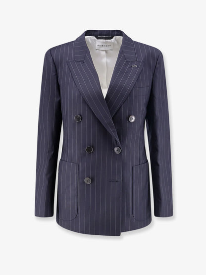 GIVENCHY - Double-breasted wool blazer