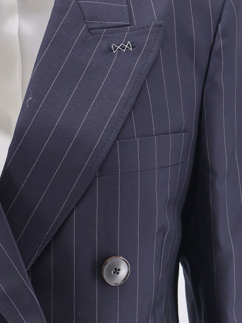 Givenchy Double-breasted wool blazer - Dark Navy