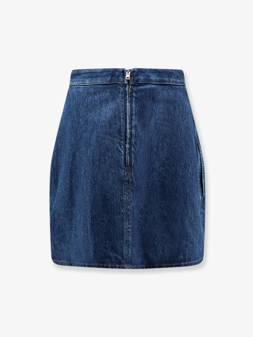 Givenchy Cocoon denim blue mini skirt - Medium Blue