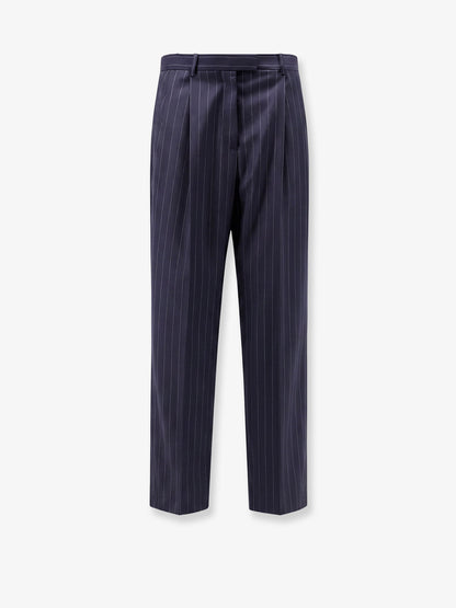 Givenchy Double Pleat wool trousers - Dark Navy