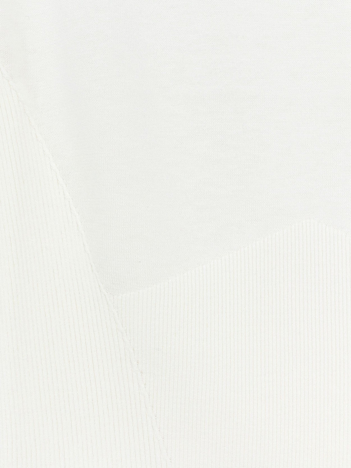 Givenchy Cropped cotton and silk polo shirt - Ivory