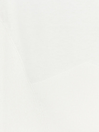 Givenchy Cropped Cotton And Silk Polo Shirt